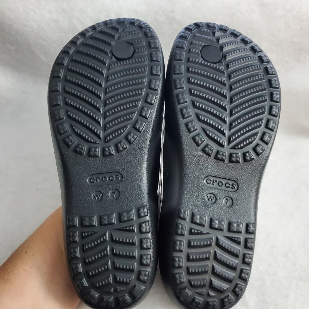 Crocs Kadee Wedge Flip Flop Size 7